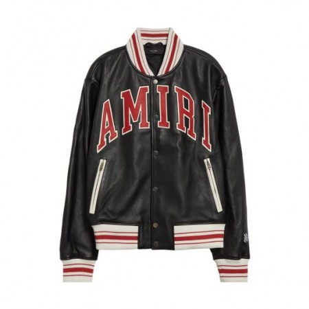 Leather Baseball Jacket